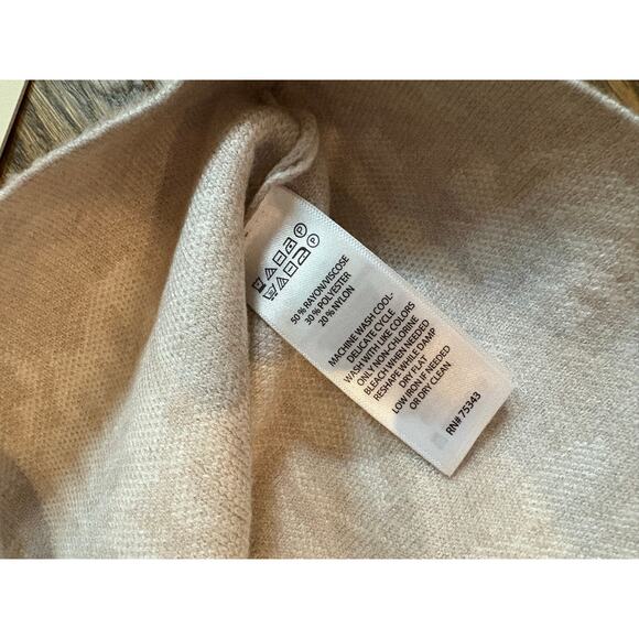 joie 2pc Sweater and skirt set tan boho cottage minialist size medium NWT - Picture 10 of 11